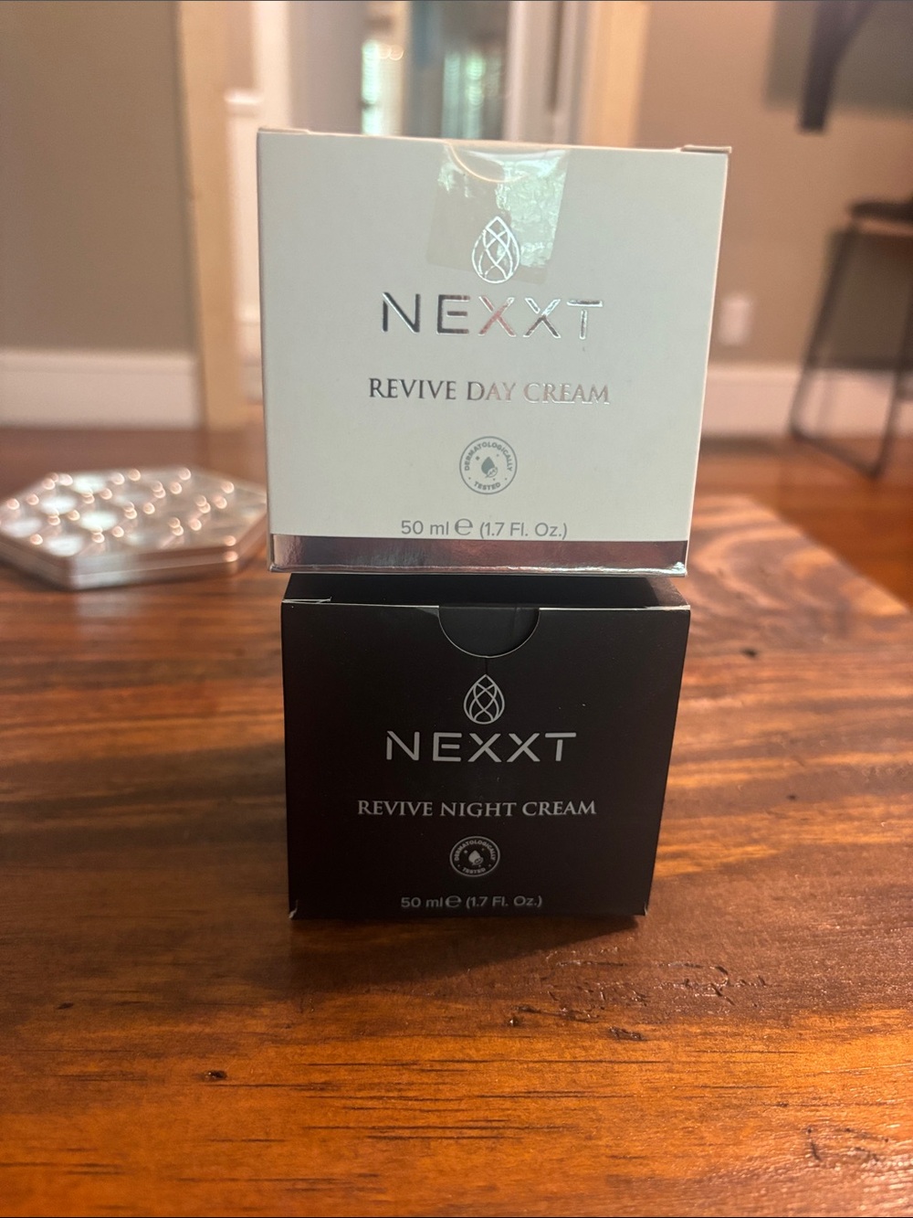 NEXXT Revive Day & Night Cream Set - White and Black